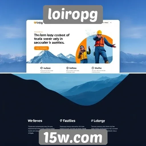 A evolução do design do site loiropg